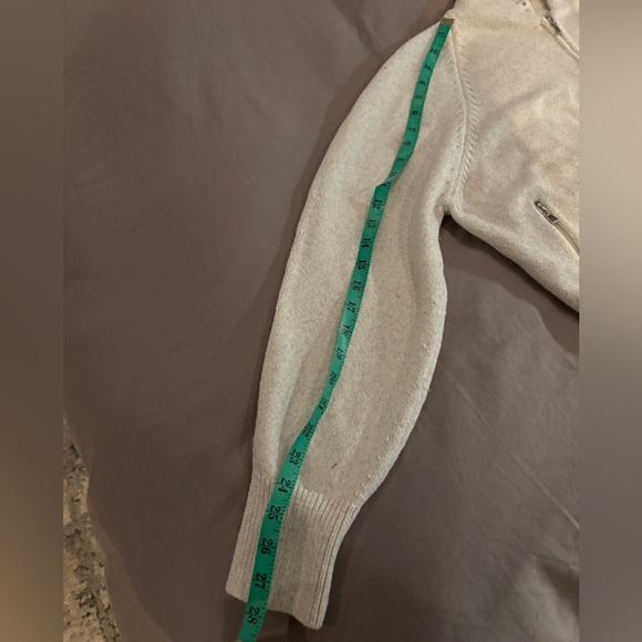 Lululemon cotton blend full zip sweater - Picture 10 of 10